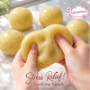 Cheese Squishy Stress Ball | Sensory Fidget Toy for Kids and Adults