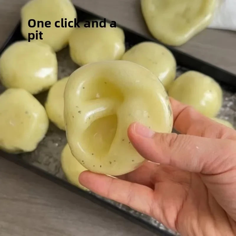 Cheese Squishy Stress Ball | Sensory Fidget Toy for Kids and Adults