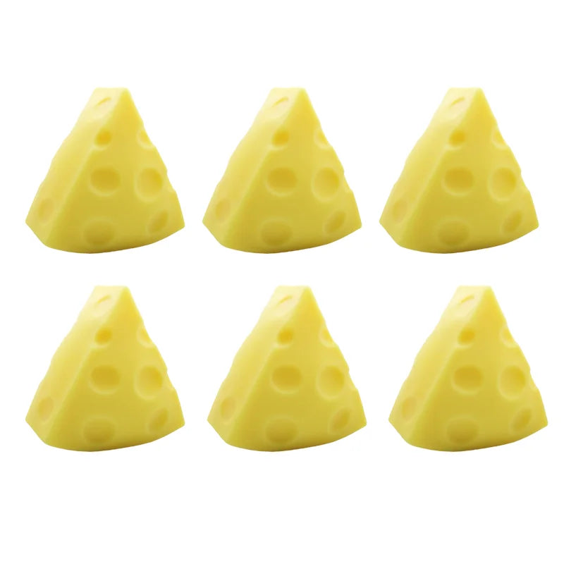 Cheese Squishy Toy | Soft Slow Rebound Stress Relief Fidget Toy for Adults