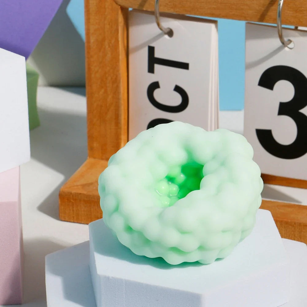 Crunchy Squishies Stress Ball | Sand Filled Desk Fidget Toy