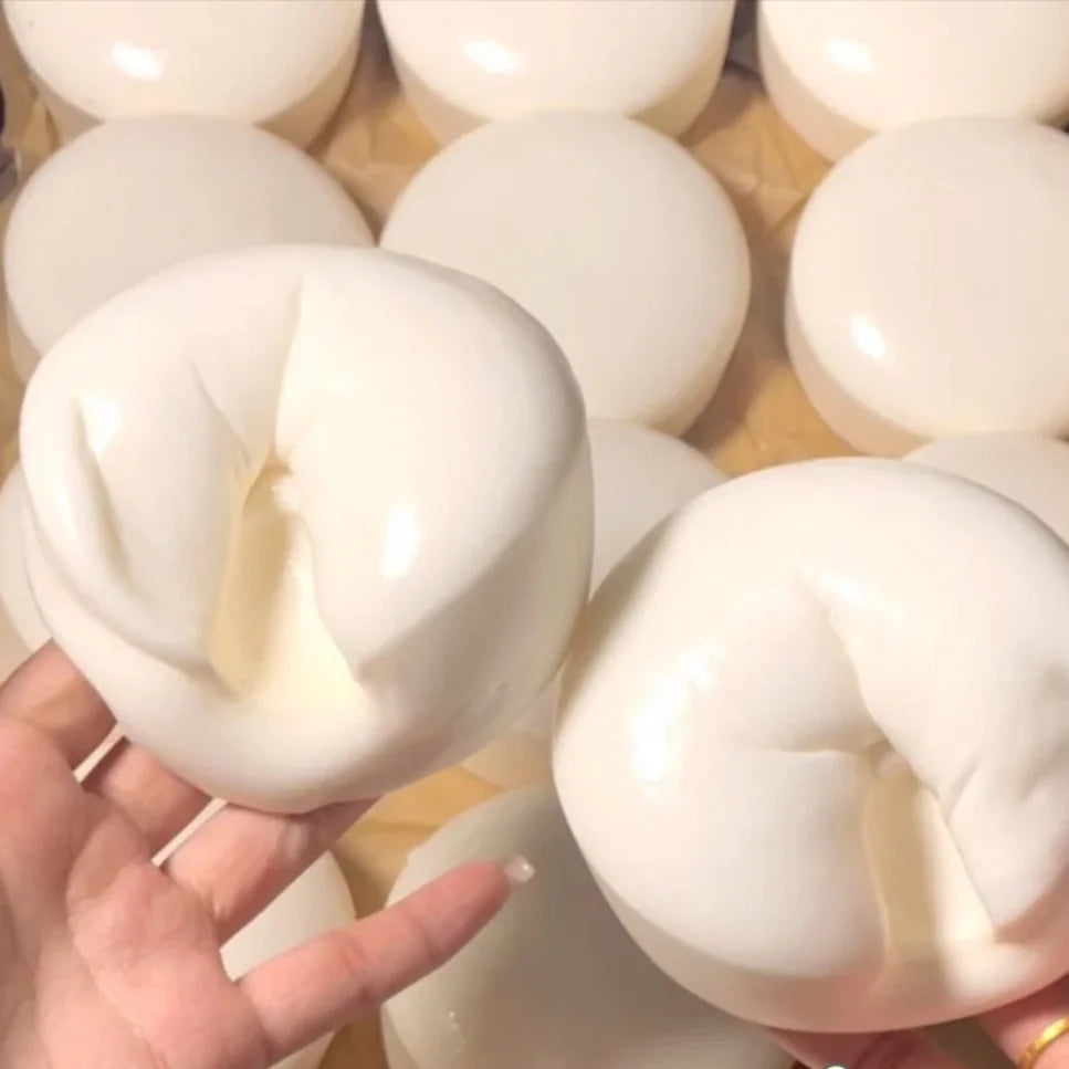 Taba Squishy Yogurt Cake Bread Squeeze Toy | Soft Stress Relief Sensory Fidget