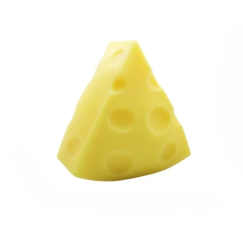 Cheese Squishy Toy | Soft Slow Rebound Stress Relief Fidget Toy for Adults