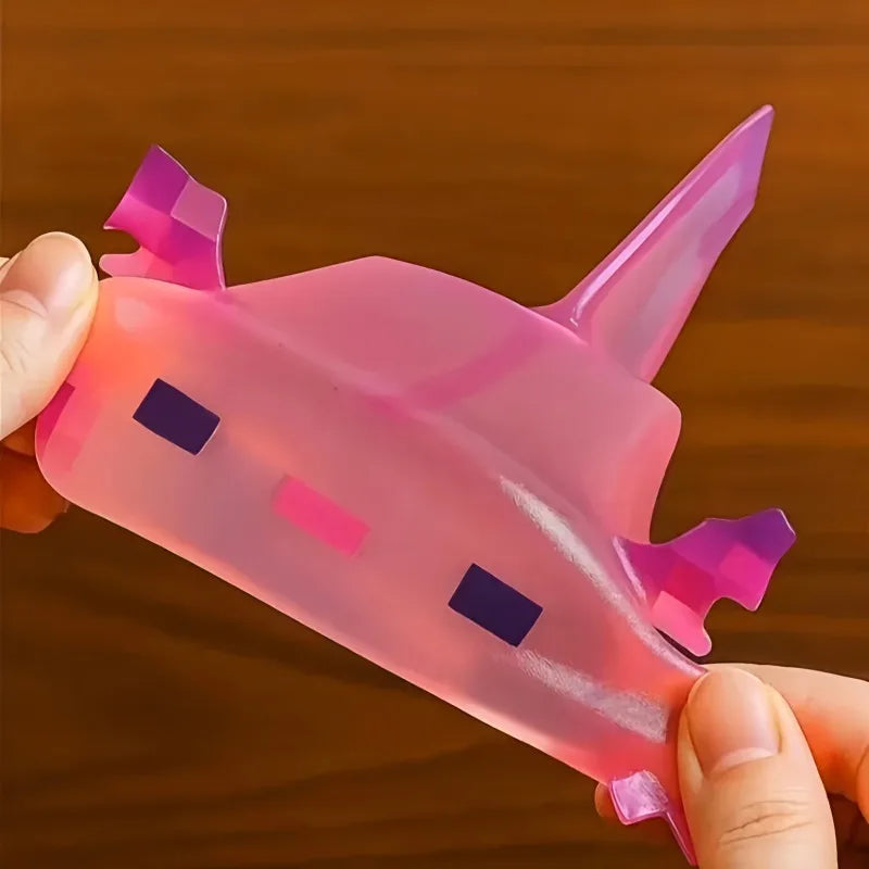 Cute Salamander Fidget Squishes | Slow Rising Squeeze Toy for Stress Relief