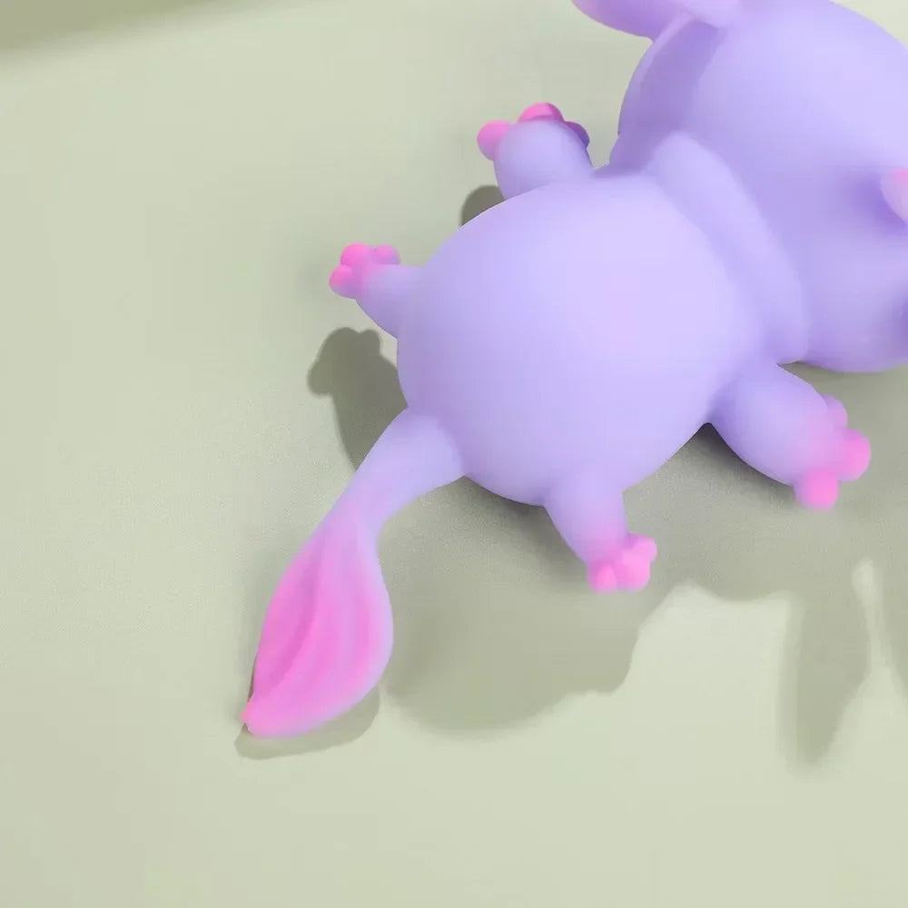 Axolotl Squeeze Ball | Cute Stress Relief Squishy Toy
