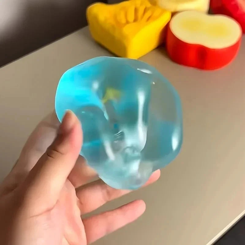 Blue Maltose Squishy Toys | Soft Slow Rebound Stress Relief Sensory Fidgets