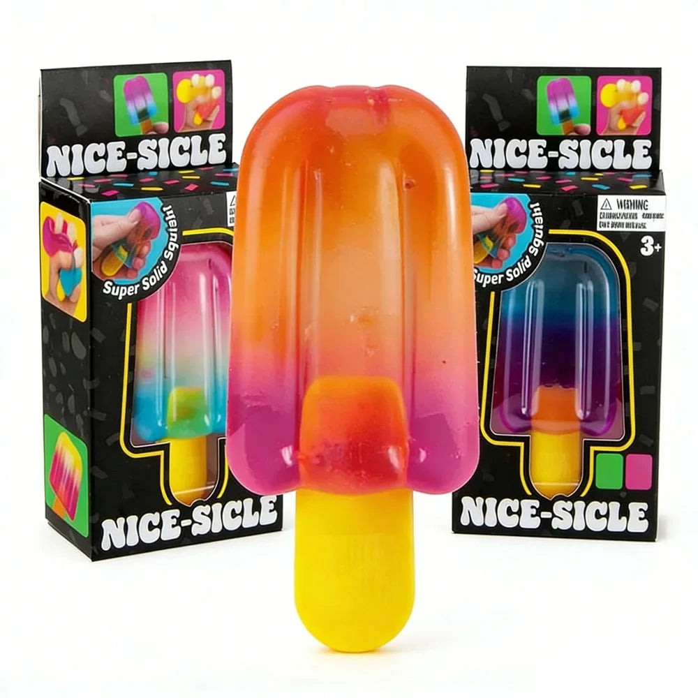 Sensory Squishy Cube | Anti Anxiety Squeeze Object for Focus and ADHD