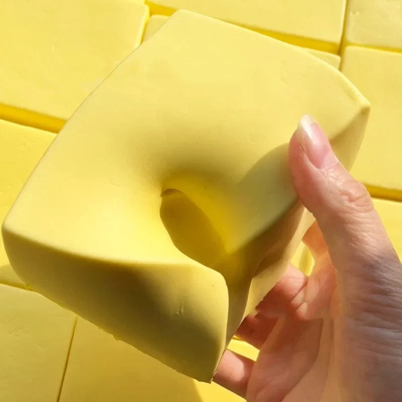 Squishy Soft Milk Brick Squeeze Toy | Slow Rebound Stress Relief Fidget Toy