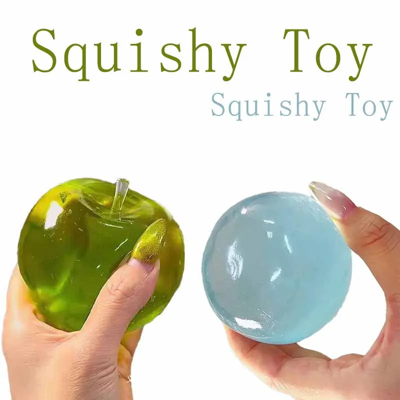 Blue Maltose Squishy Toys | Soft Slow Rebound Stress Relief Sensory Fidgets