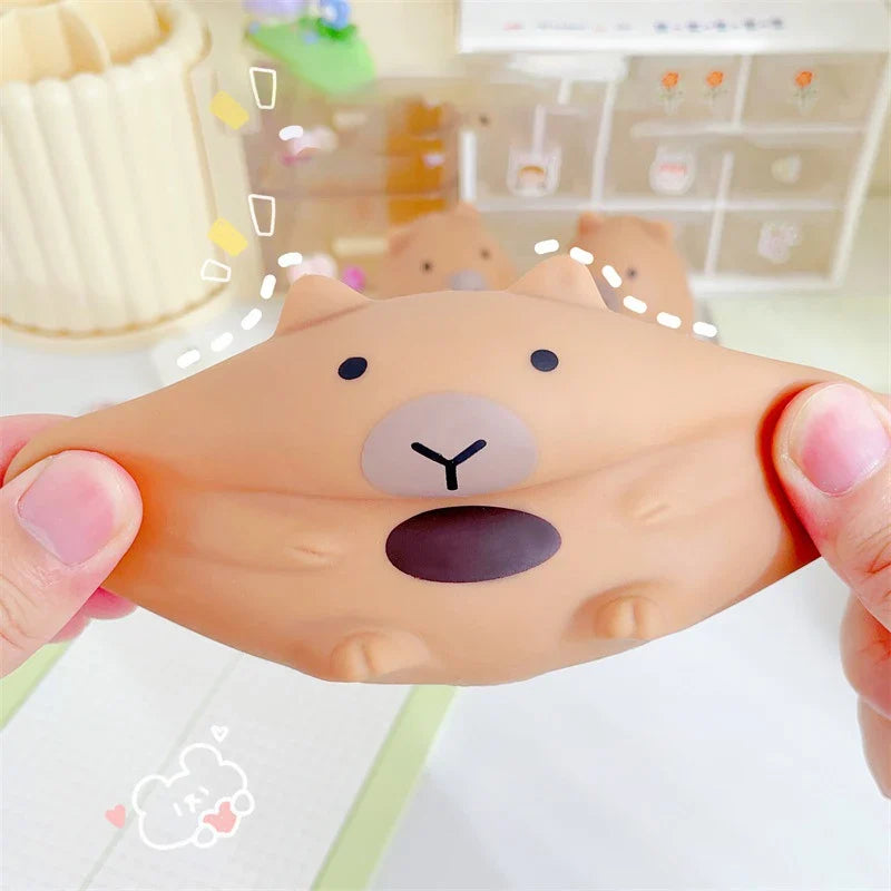 Capybara Mochi Squishy Toy | Slow Rebound Stress Relief Pinching Toy