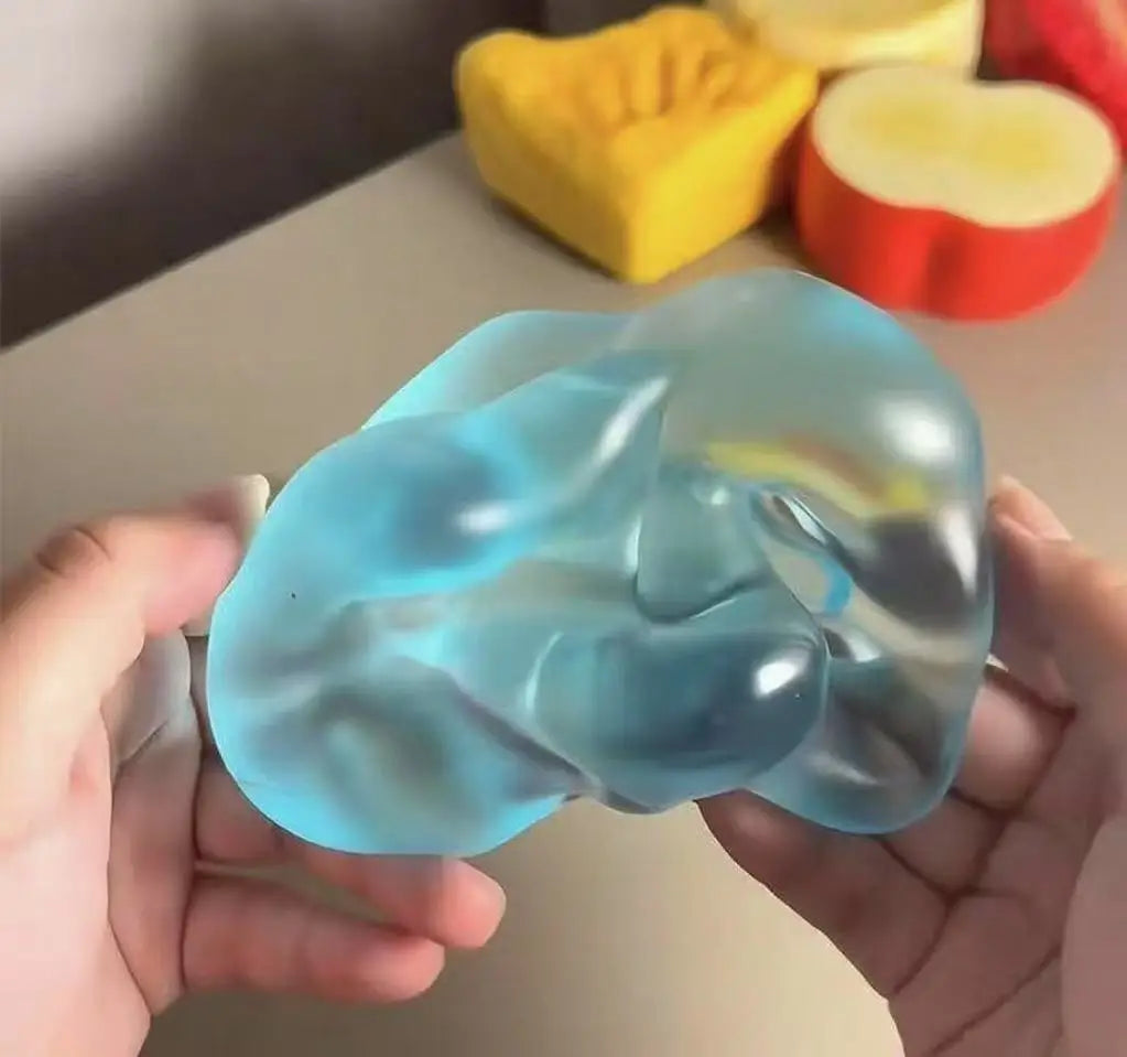 Blue Maltose Squishy Toys | Soft Slow Rebound Stress Relief Sensory Fidgets