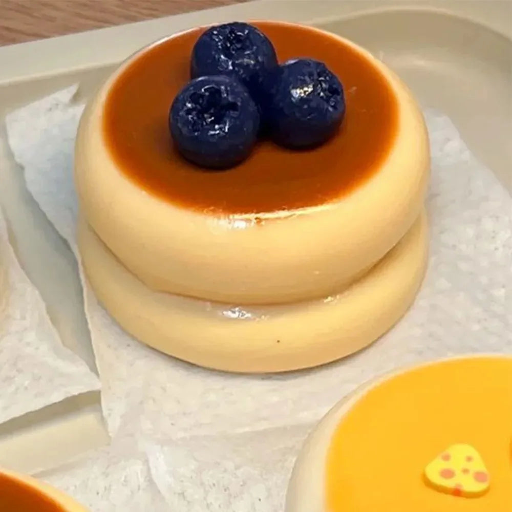 Kawaii Squishy Food Toys | Stress Relief Fidget Donuts Waffle Cake