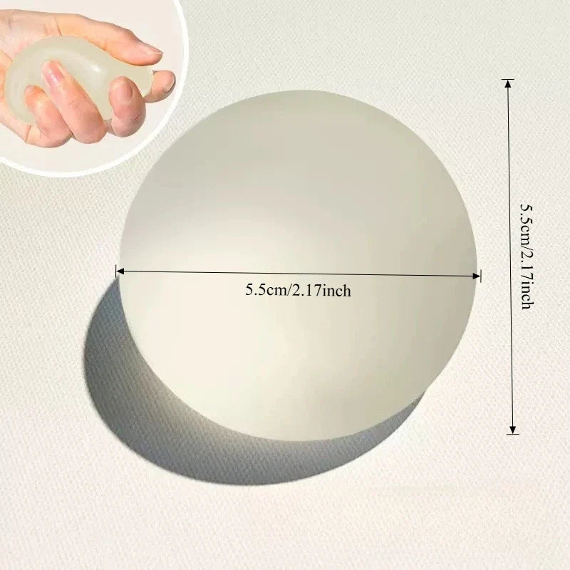 Squishy White Transparent Maltose Squeeze Toy | Slow Rebound Stress Relief Fidget Toy