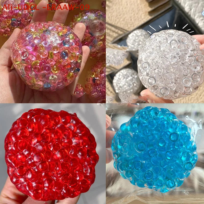 Squishy Bead Decompression Ball | Slow Rebound Stress Reliever Toy for Kids
