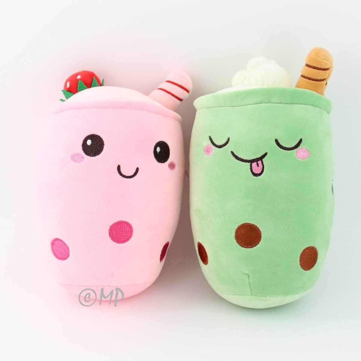 Boba Stuffed Animal, Bubble Tea Toy, Ultra Soft Spandex Fabric, 25cm 35cm Kawaii Figure, Cute Room Decor For Her