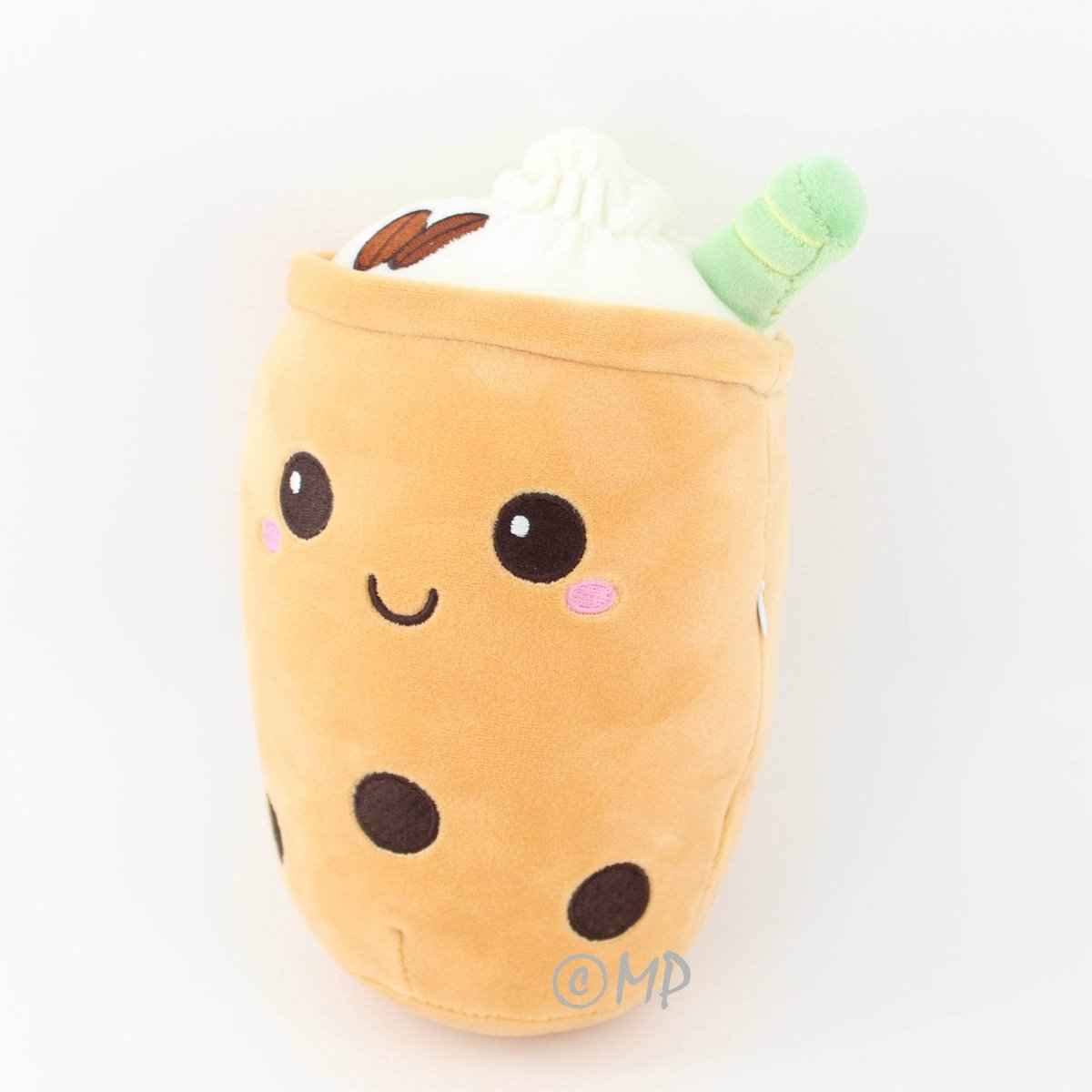 Boba Stuffed Animal, Bubble Tea Toy, Ultra Soft Spandex Fabric, 25cm 35cm Kawaii Figure, Cute Room Decor For Her