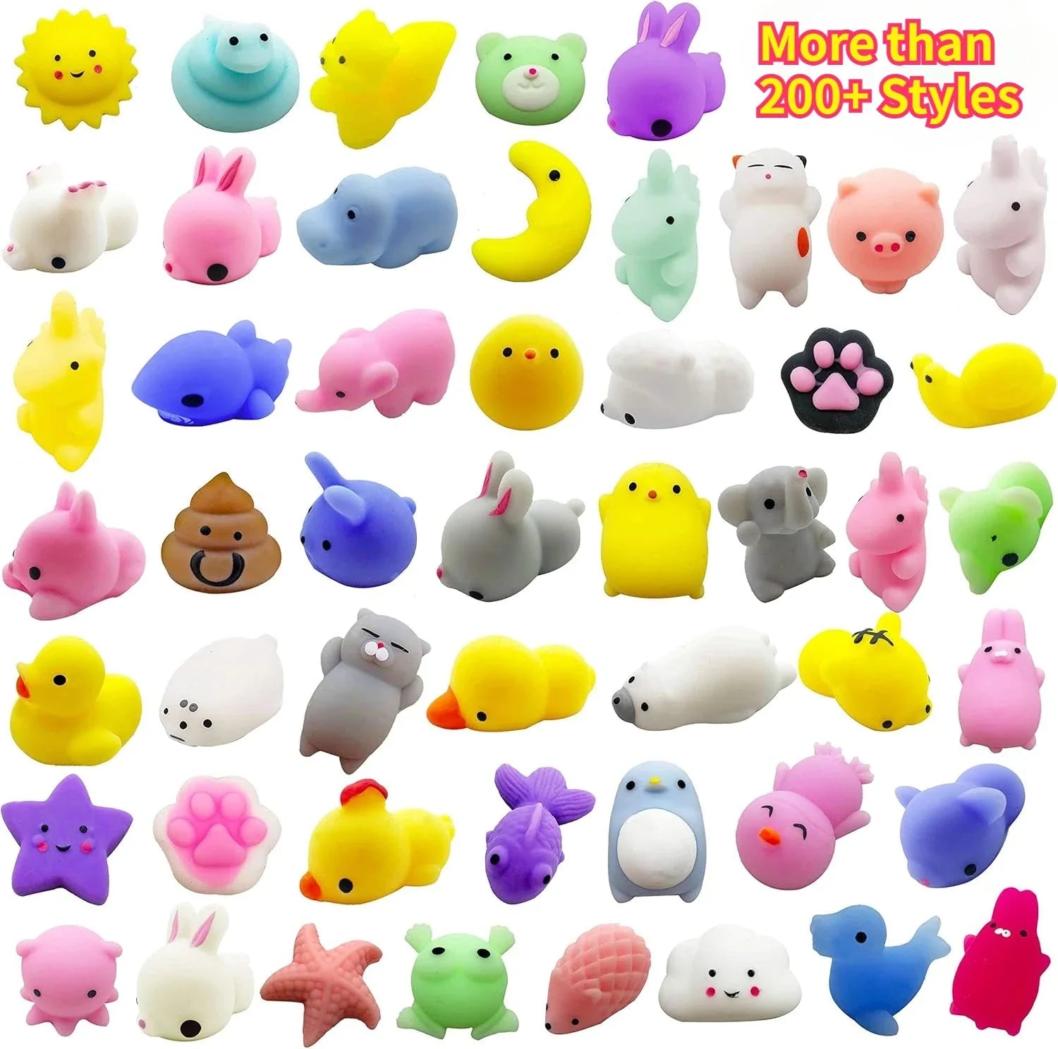 Mochi Squishy Toy Filled Easter Eggs | Mystery Animal Stress Relief Toys for Kids and Adults